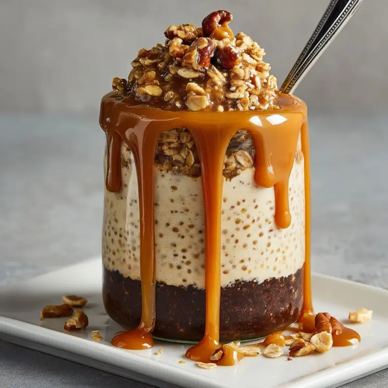 Caramel Macchiato Overnight Oats Recipe