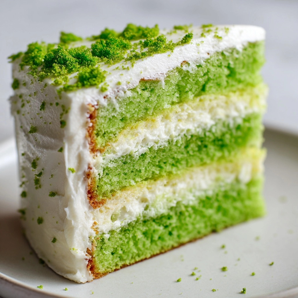 Green Cake (Lime Cake) : Vibrant and Moist Recipe - Recipe Image
