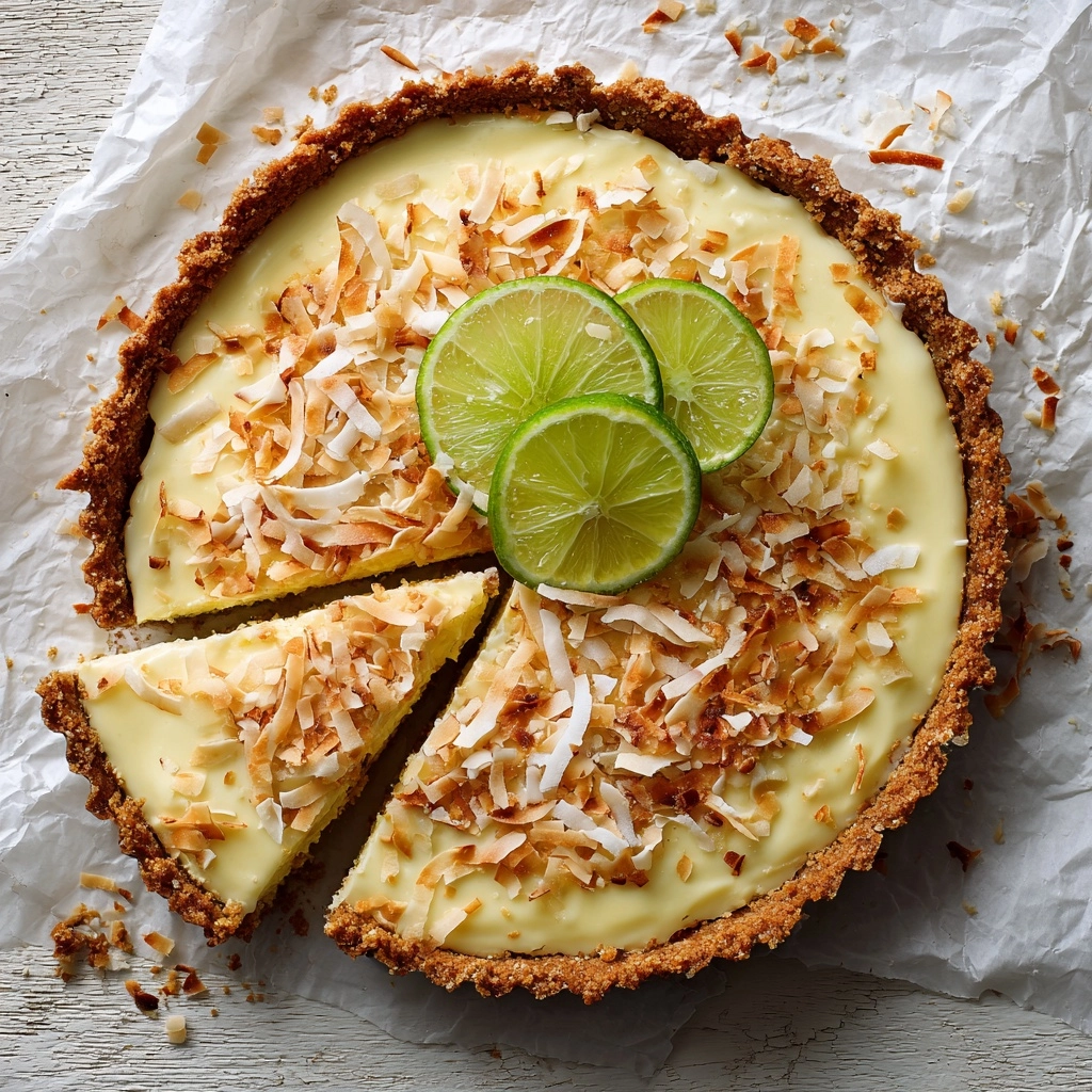 Coconut Lime Tart Recipe - Recipe Image