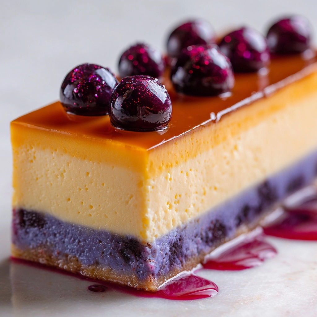 Ube Biko Leche Flan Recipe - Recipe Image
