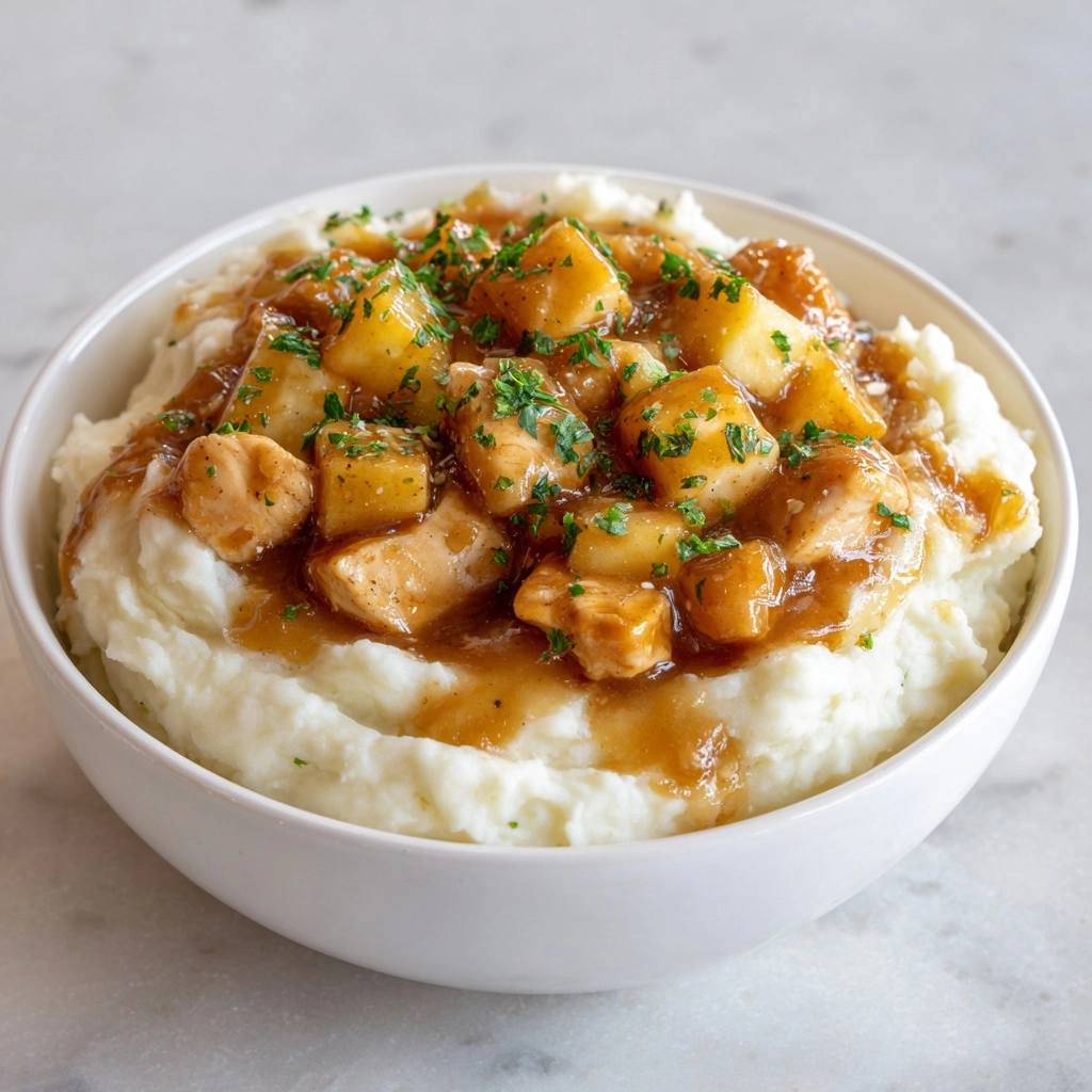Chicken Mashed Potato Bowls Recipe - Recipe Image