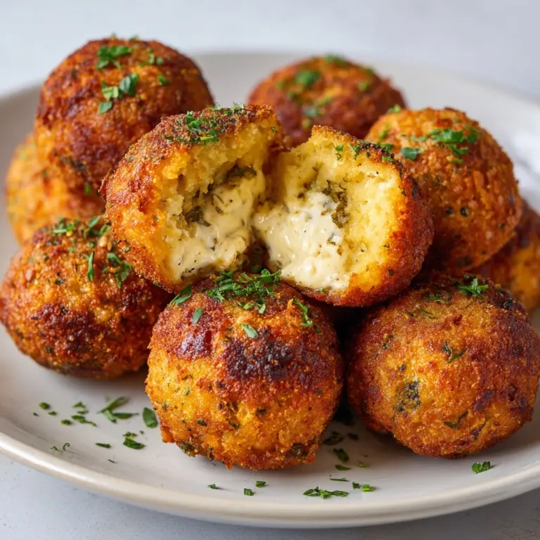 Crispy Reuben Balls with Spicy Dip Recipe