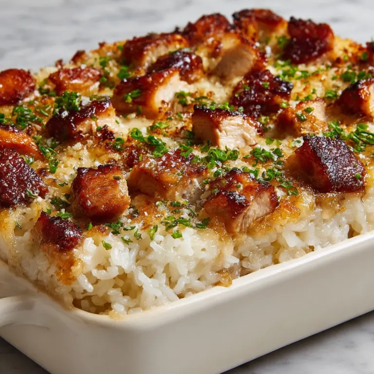 Chicken and Rice Casserole Recipe