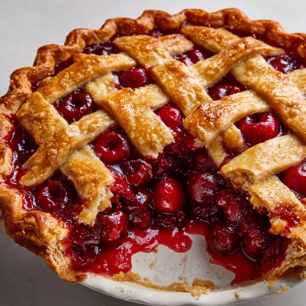 Homemade Cherry Pie Recipe - Recipe Image