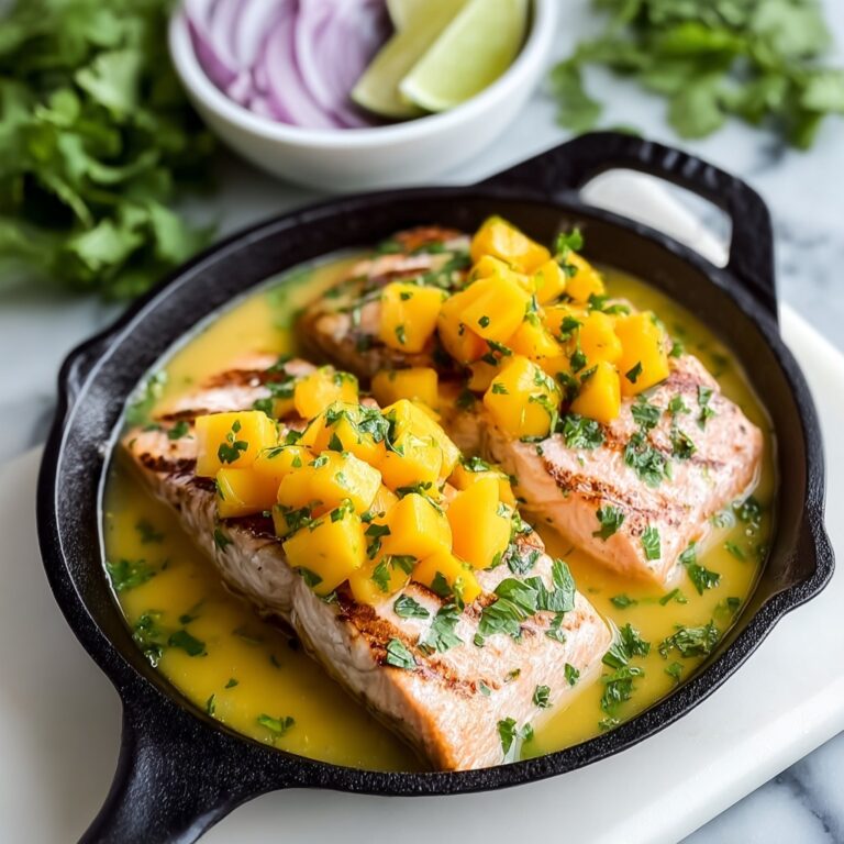 Salmon with Fresh Mango Salsa Recipe