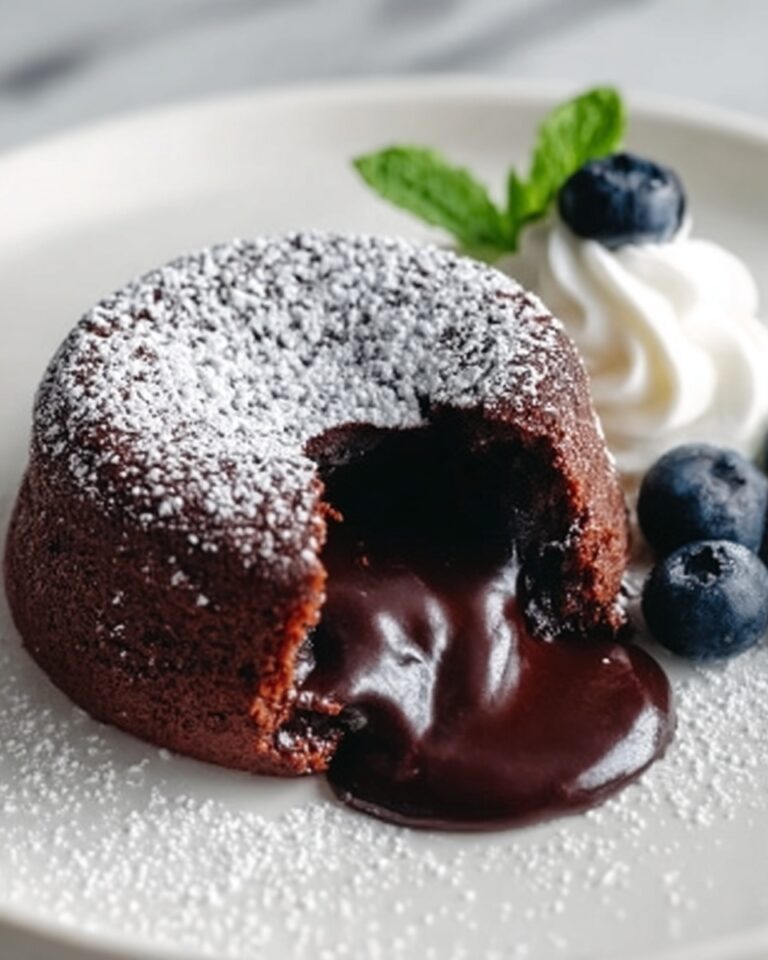 Decadent Air Fryer Chocolate Lava Cakes Recipe