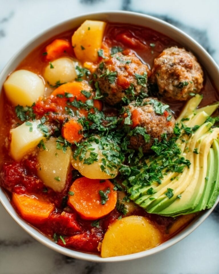 Mexican Meatball Soup Recipe