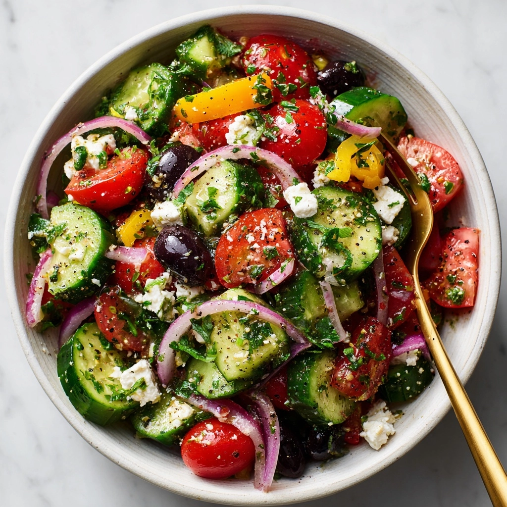 Mediterranean Salad Recipe - Recipe Image