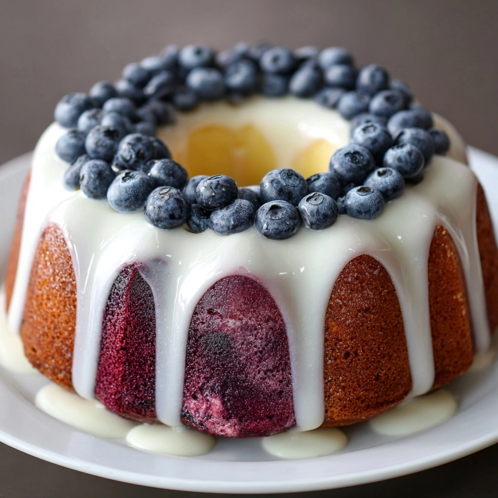 Blueberry Bundt Cake Recipe - Recipe Image