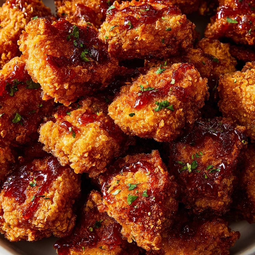 Homemade BBQ Chip Chicken Nuggets Recipe - Recipe Image