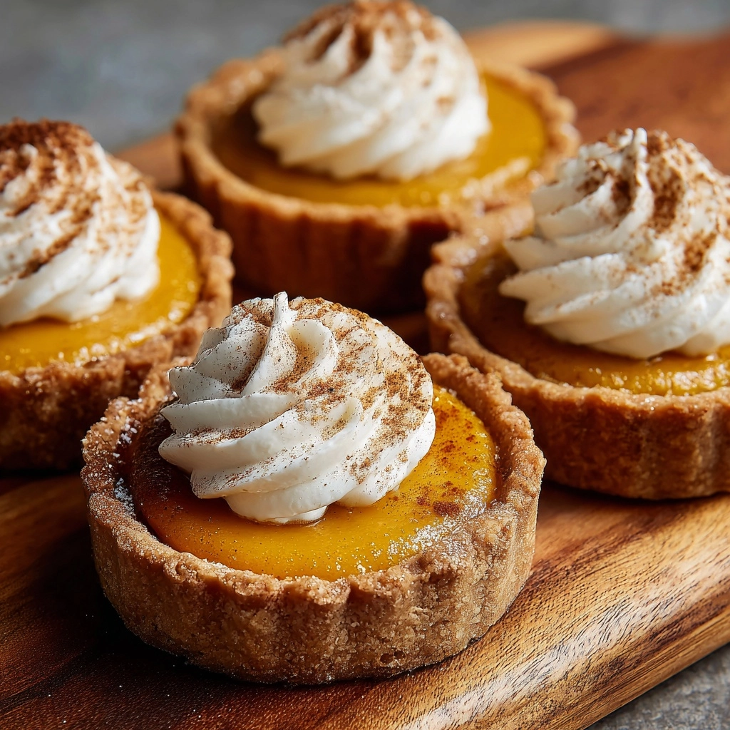 Mini Pumpkin Pies Recipe - Recipe Image