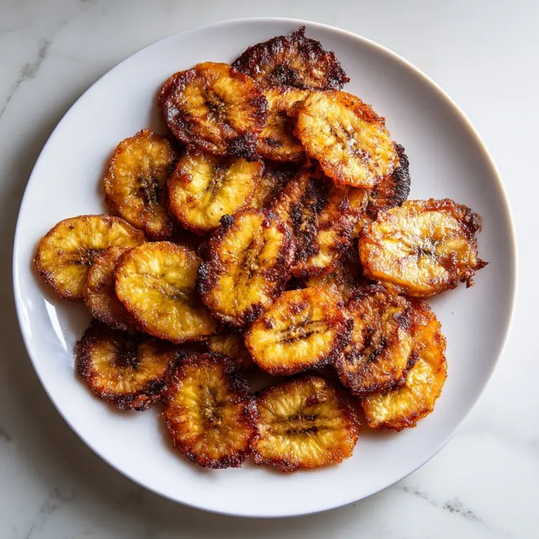 Air Fryer Banana Chips Recipe