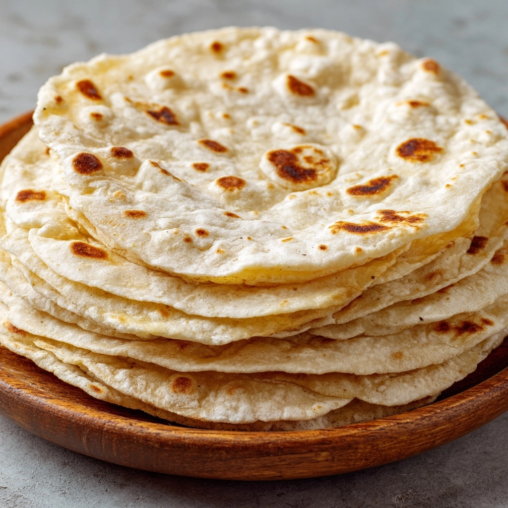 Homemade Flour Tortillas from Scratch Recipe - Recipe Image