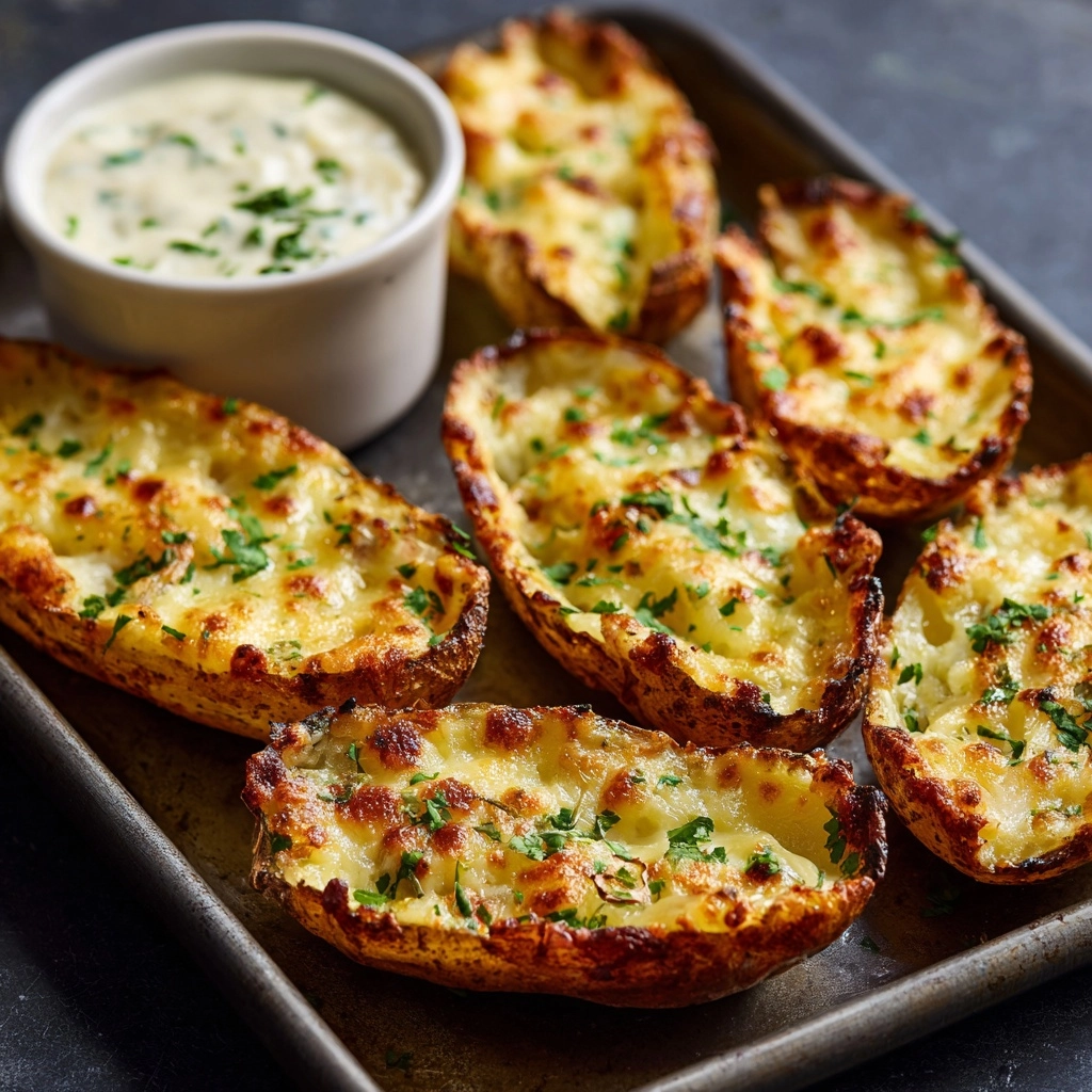 Baked Potato Skins Recipe - Recipe Image