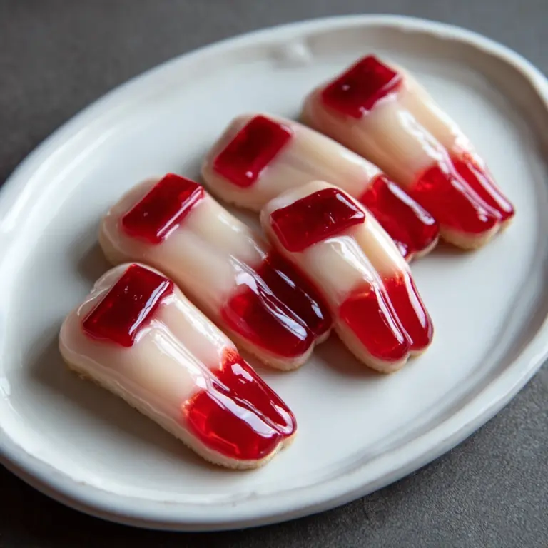 Halloween Zombie Fingers Recipe