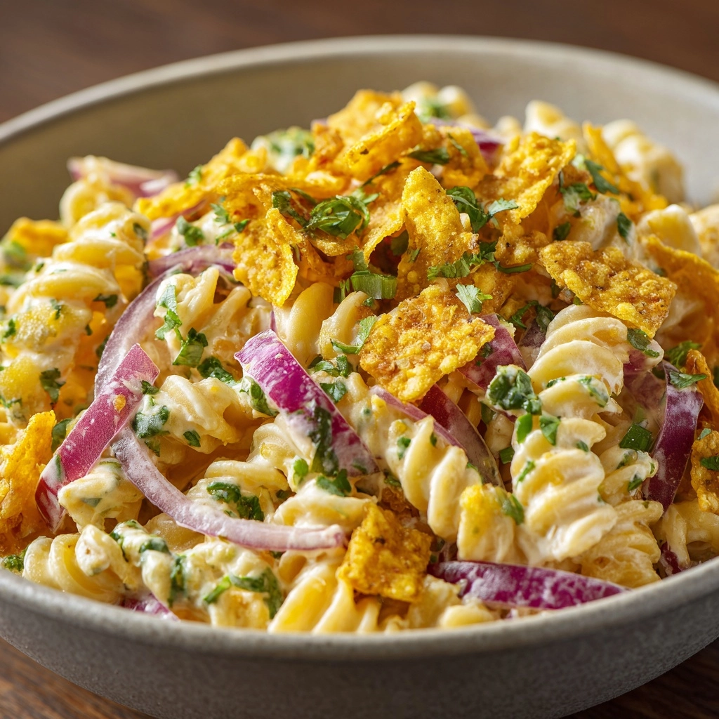 Cheesy Jalapeño Popper Pasta Salad Recipe - Recipe Image