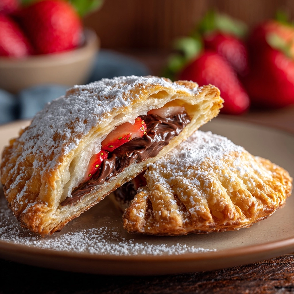 Strawberry Nutella Hand Pies Recipe - Recipe Image