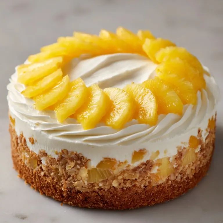 Pineapple Condensed Milk Cake Recipe