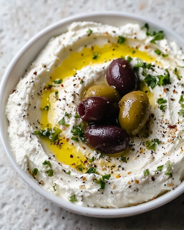 Whipped Feta with Tangy Olives Recipe