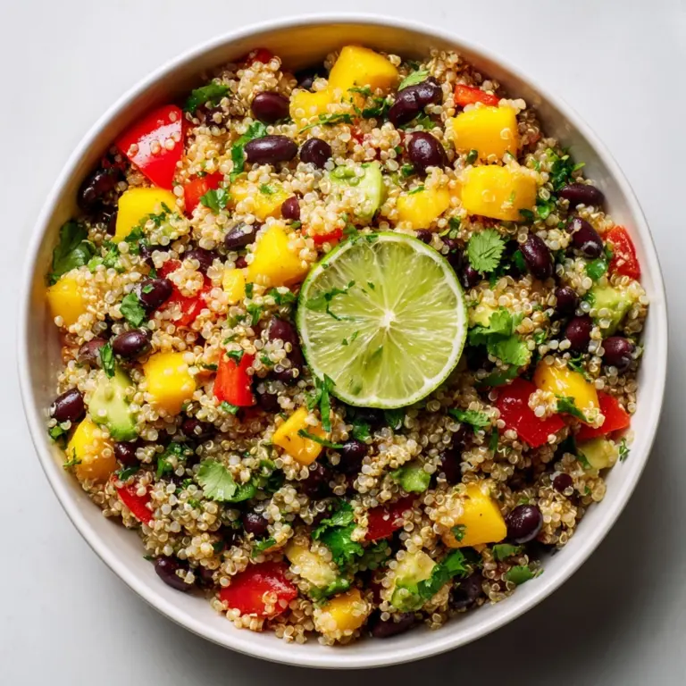 Southwestern Quinoa Fiesta Salad Recipe