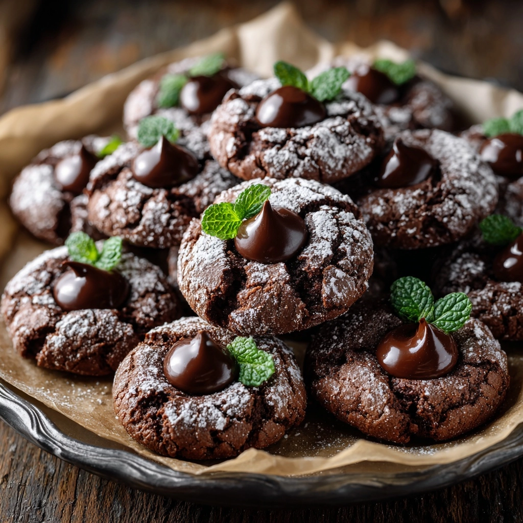 Meltaway Brownie Cookies Recipe - Recipe Image