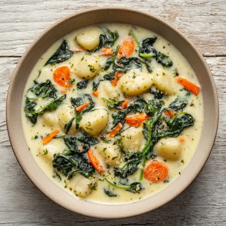 Chicken Florentine Soup: A Creamy Delight Bursting with Flavor Recipe