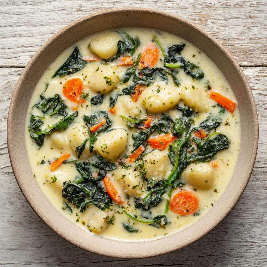 Chicken Florentine Soup: A Creamy Delight Bursting with Flavor Recipe - Recipe Image