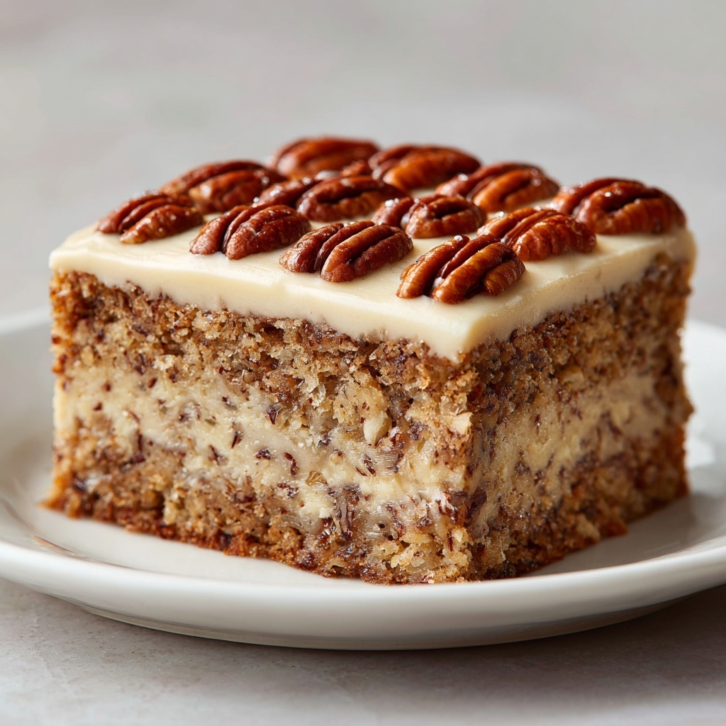 Butter Pecan Bliss Cake Recipe - Recipe Image