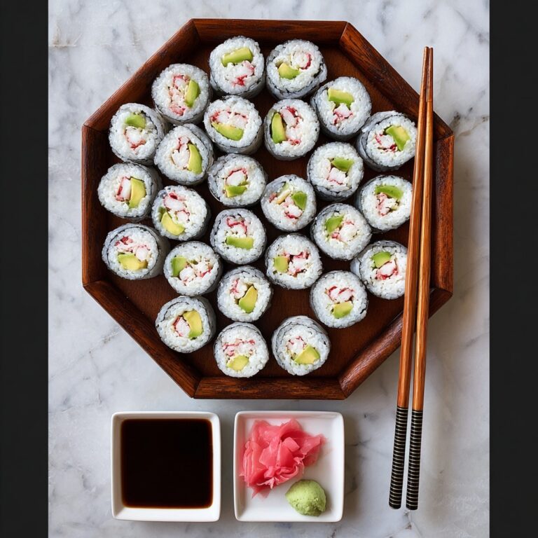 Homemade California Roll Recipe