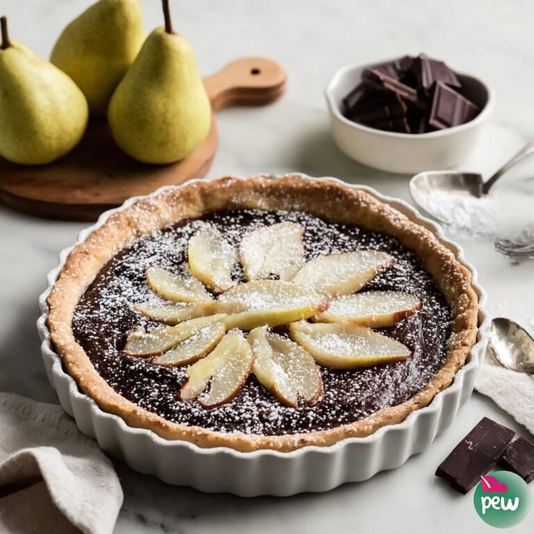Indulgent Chocolate and Pear Clafoutis for Sweet Moments Recipe