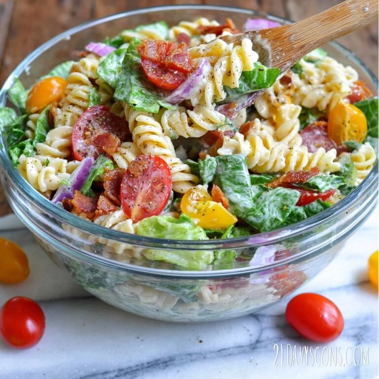 BLT Pasta Salad Recipe