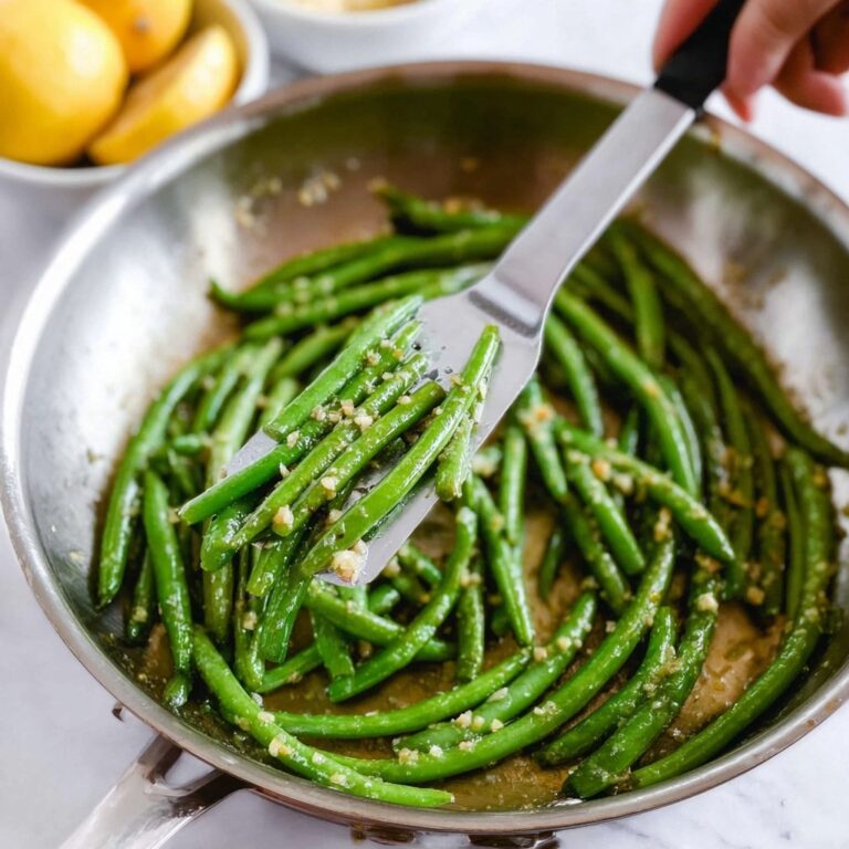 Sautéed Green Beans with Garlic Recipe
