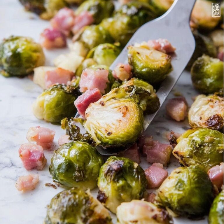 Balsamic Brussels Sprouts with Bacon Recipe