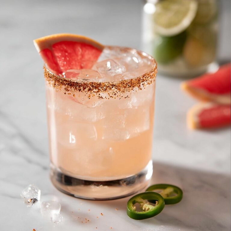 Spicy Grapefruit Margaritas Recipe
