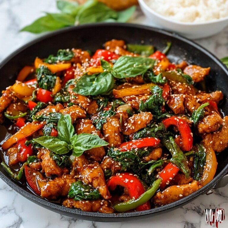 Thai Basil Chicken Recipe