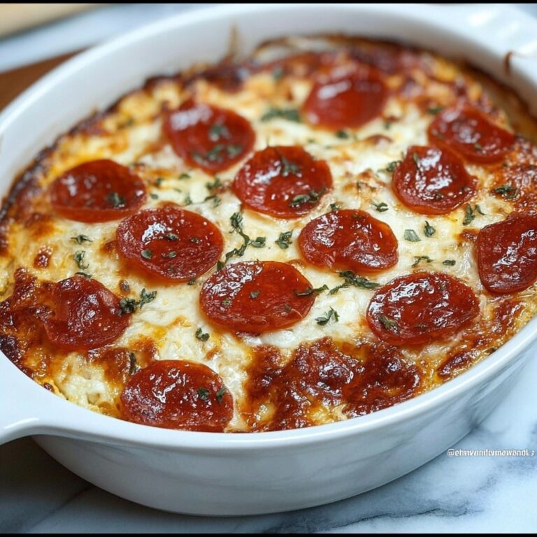 Easy Pizza Cottage Cheese Bake Recipe