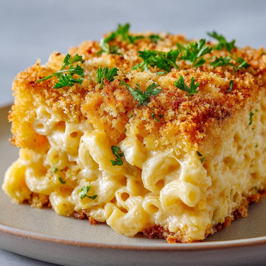 Creamy Baked Macaroni and Cheese Recipe - Recipe Image