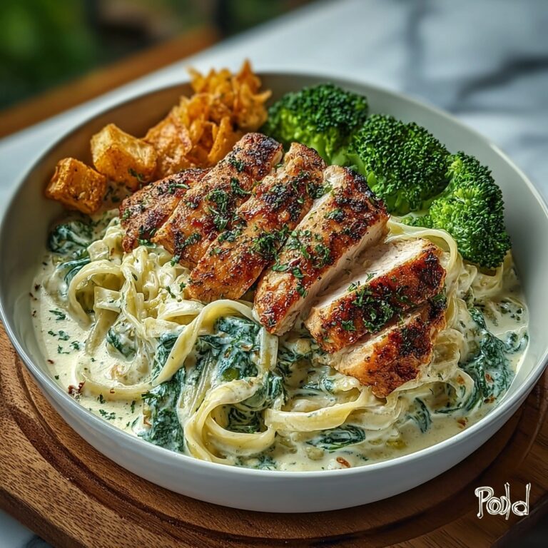 Indulgent Spinach-Artichoke Greek Chicken Alfredo Bliss Recipe
