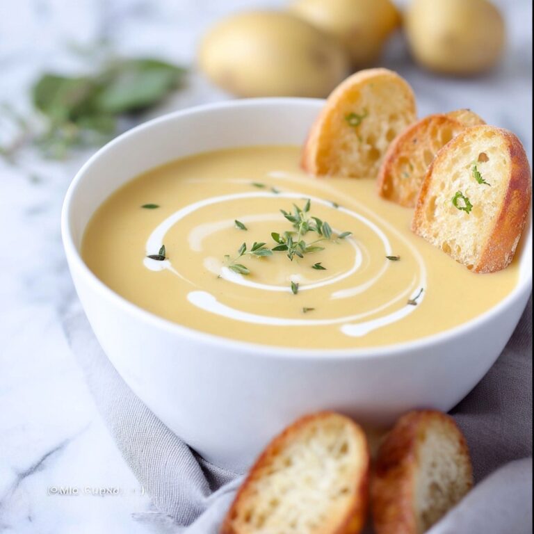 Creamy Potato Leek Soup Recipe