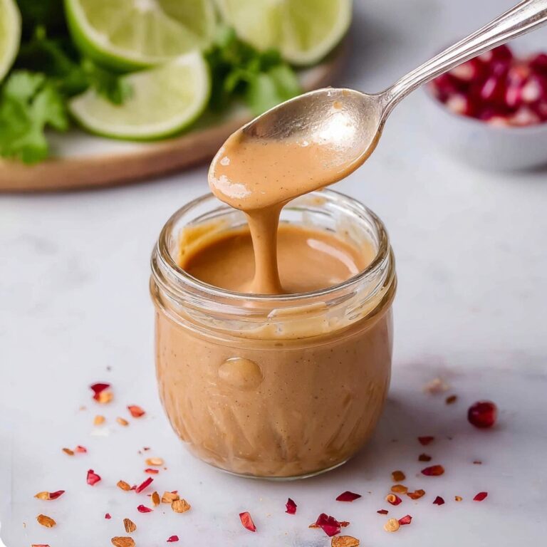 Thai Peanut Salad Dressing Recipe