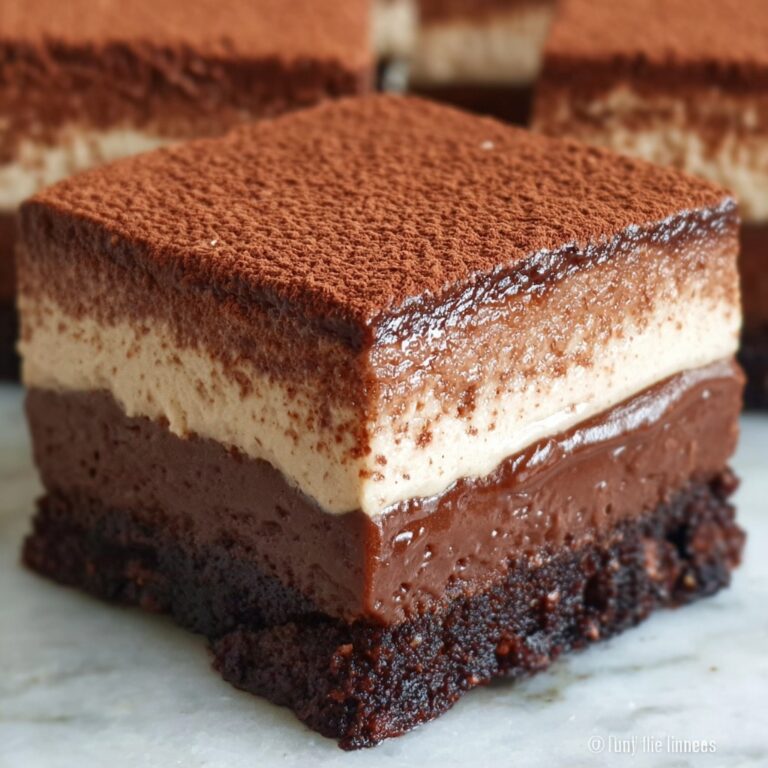 Tiramisu Brownies Recipe