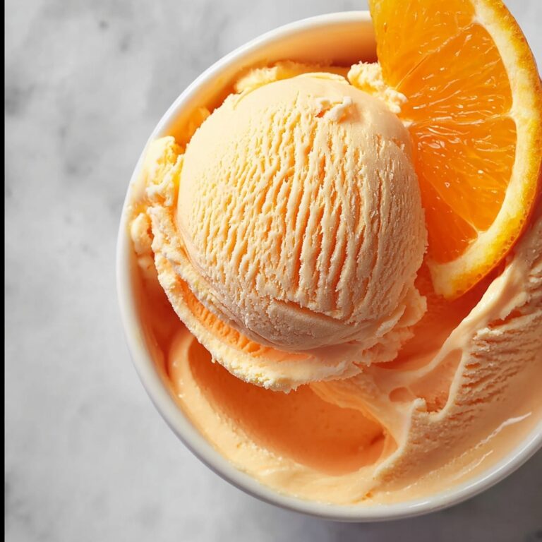 Creamy Orange Ice Cream Recipe