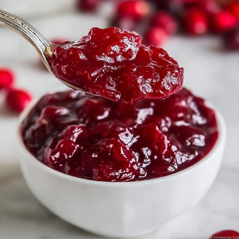 Easy Classic Cranberry Sauce Recipe