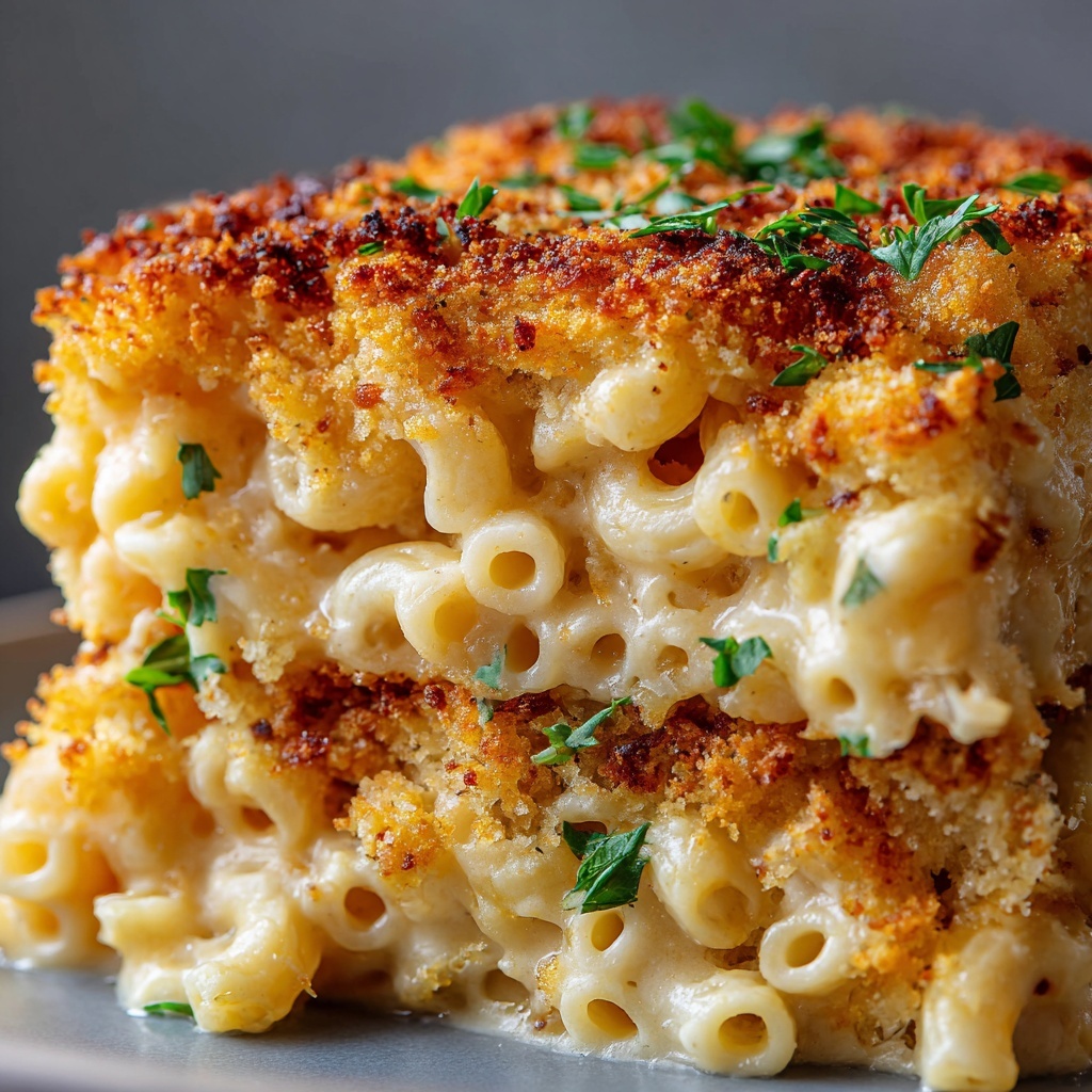 Creamy Baked Macaroni and Cheese Recipe - Recipe Image