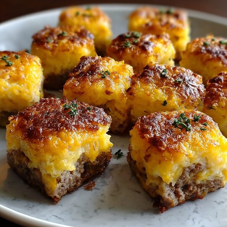 Crispy Hashbrown and Sausage Bites Recipe