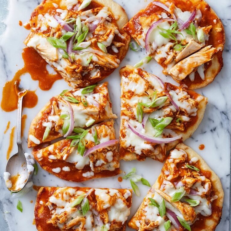 Buffalo Chicken Flatbread Pizza Recipe