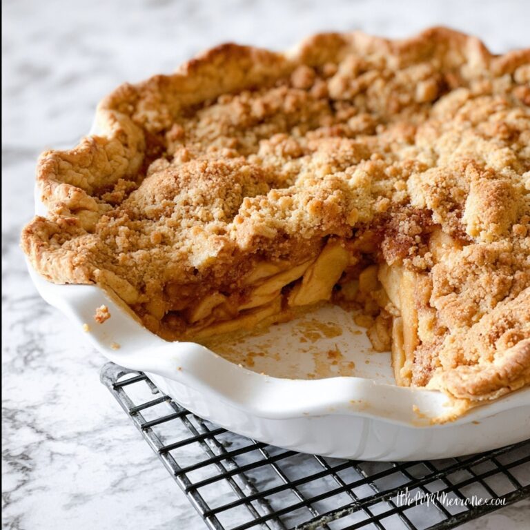 Apple Crumble Pie Recipe