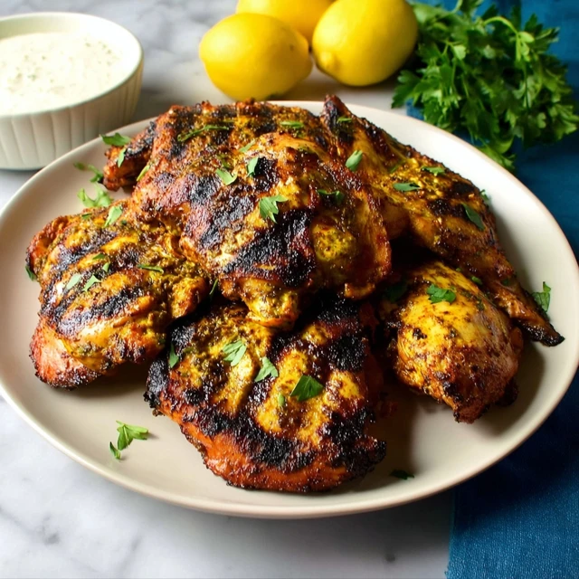 Grilled Chicken Shawarma Recipe - Recipe Image