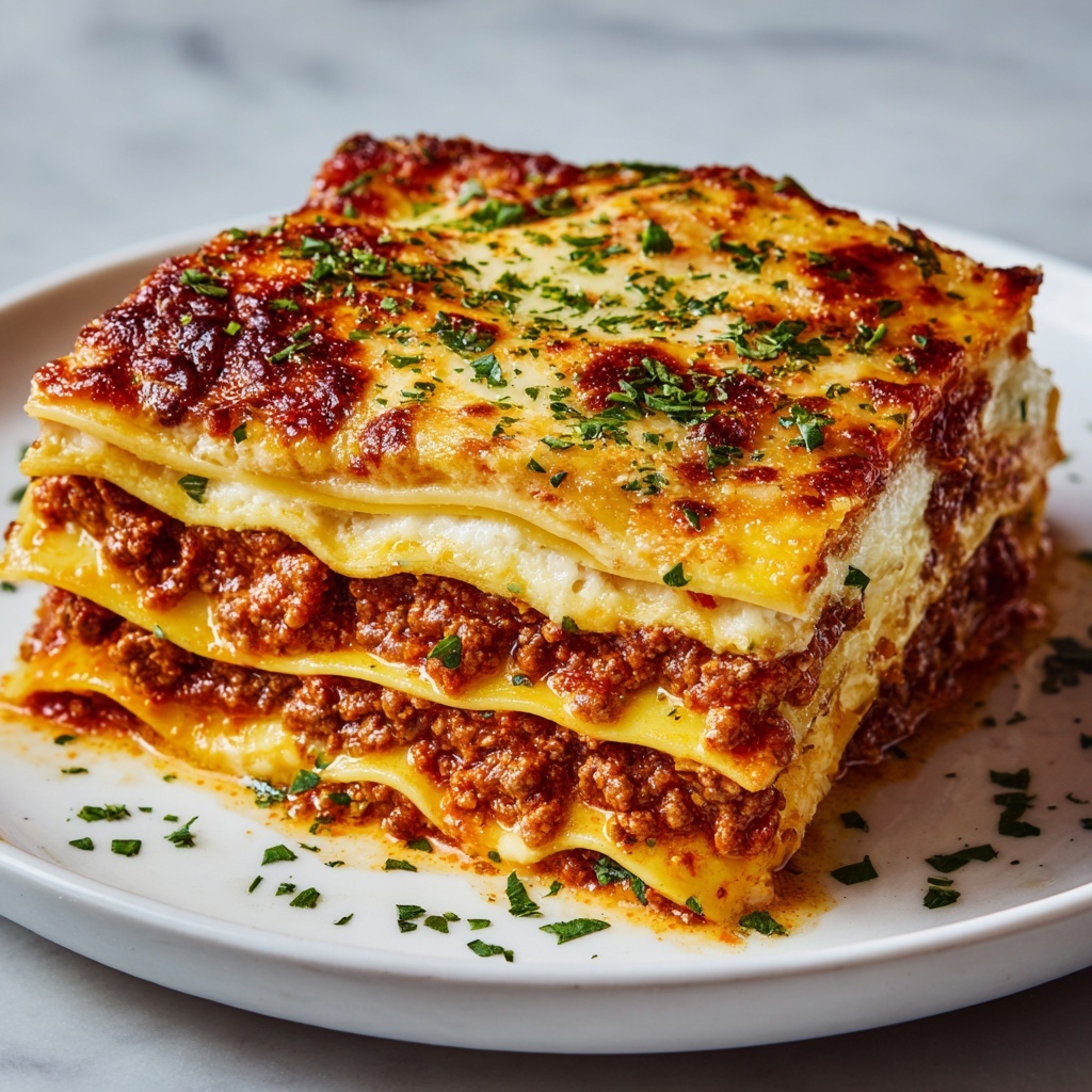 Homemade Lasagna Recipe - Recipe Image