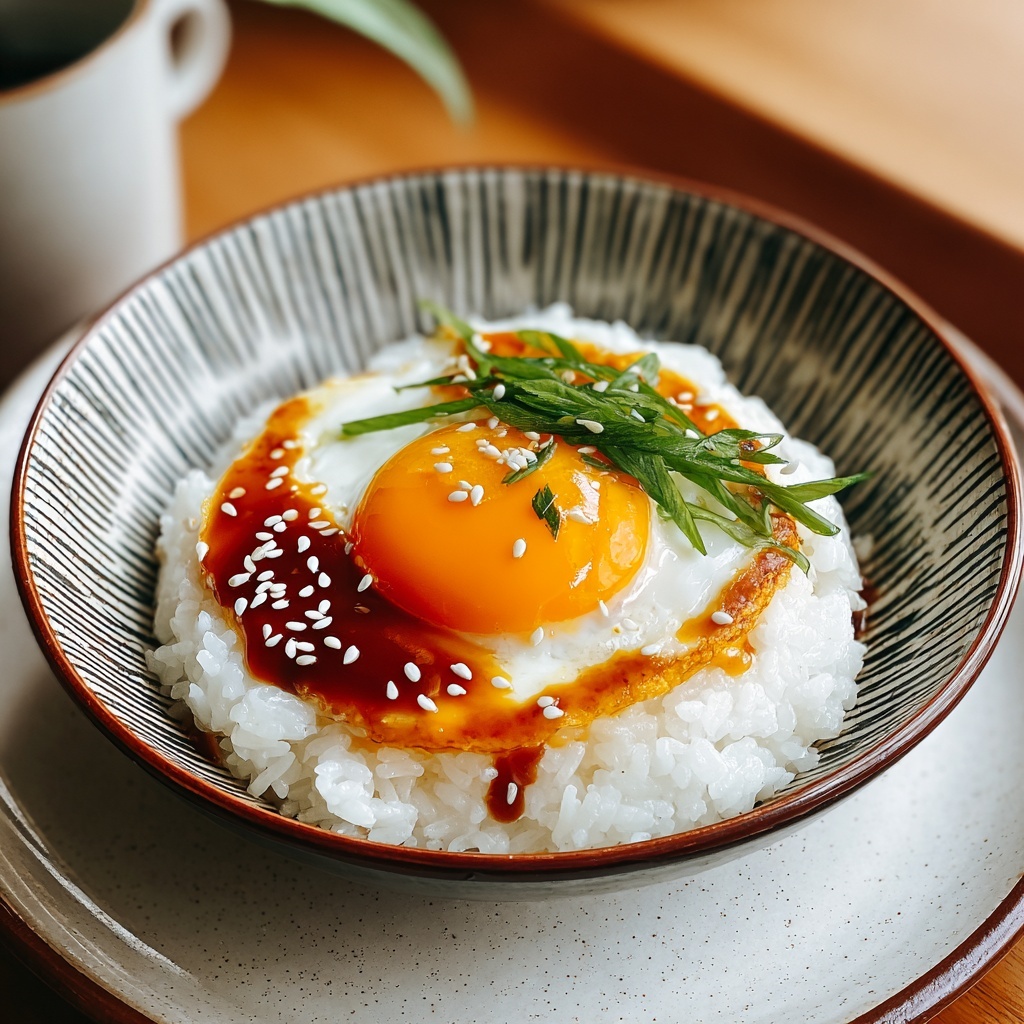 Gyeran Bap (Korean Egg Rice) Recipe - Recipe Image